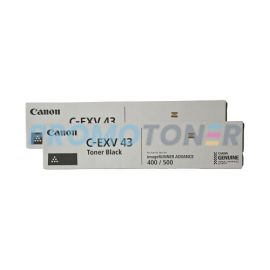 Canon C-exv 43 Toner Cartridge Black Pack Of 2