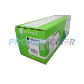 LEXMARK 72K20KE NOIR TONER - 8000 PAGES POUR CS820DE
