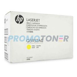 HP Q5952AC JAUNE TONER - 10000 PAGES POUR COLOR LASERJET 4700