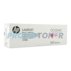 HP CC533AC MAGENTA TONER - 2800 PAGES POUR COLOR LASERJET CM2320FXI