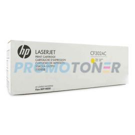 HP CF302AC JAUNE TONER - 32000 PAGES POUR COLOR LASERJET ENTERPRISE FLOW M880Z MFP