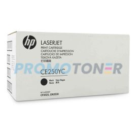 HP CE250YC NOIR TONER - 12000 PAGES POUR COLOR LASERJET CM3530