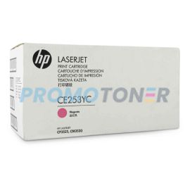 HP CE253YC MAGENTA TONER - 7900 PAGES POUR COLOR LASERJET CM3530