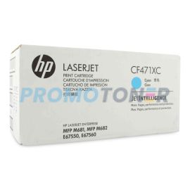 HP CF471XC CYAN TONER - 23000 PAGES POUR COLOR LASERJET ENTERPRISE FLOW MFP M681Z