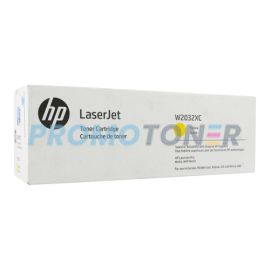 HP W2032XC JAUNE TONER - 6000 PAGES POUR COLOR LASERJET ENTERPRISE M455DN