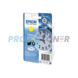 EPSON 27XL C13T27144012 JAUNE ENCRE - 1100 PAGES POUR WORKFORCE WF-3620