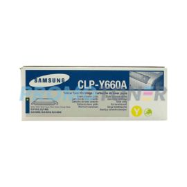 SAMSUNG CLP-Y660A JAUNE TONER - 2000 PAGES POUR CLP-610ND