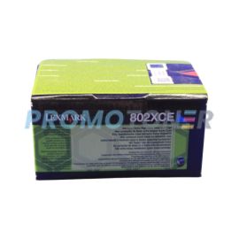 LEXMARK 802XCE 80C2XCE CYAN TONER - 4000 PAGES POUR CX-510DE MFP
