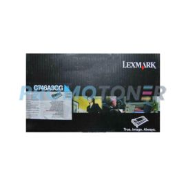 LEXMARK C746A3CG CYAN TONER - 7000 PAGES POUR C746DN