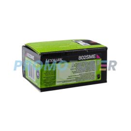 LEXMARK 802SME 80C2SME MAGENTA TONER - 2000 PAGES POUR CX-310DN MFP