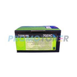 LEXMARK 702XC 70C2XC0 CYAN TONER - 4000 PAGES POUR CS510DE