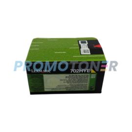 LEXMARK 702HYE 70C2HYE JAUNE TONER - 3000 PAGES POUR CS-310N
