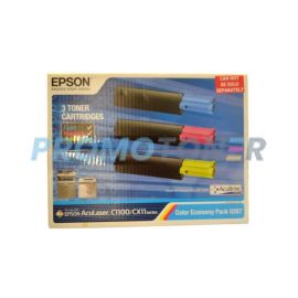 EPSON 0287 S050287 CMY TONER - 4500 PAGES POUR ACULASER C1100