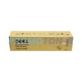 DELL 593-10064 CYAN TONER - 2000 PAGES POUR 3000CN COLOR LASER PRINTER