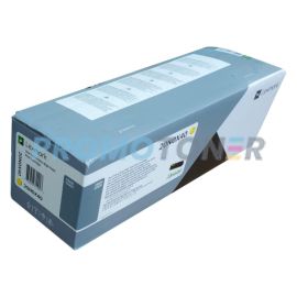 LEXMARK 20N0X40 JAUNE TONER - 6700 PAGES POUR CS431DW