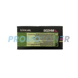 LEXMARK 802HM 80C2HM0 MAGENTA TONER - 3000 PAGES POUR CX-410DE