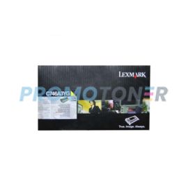 LEXMARK C746A3YG JAUNE TONER - 7000 PAGES POUR C746DN