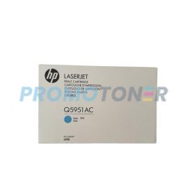 HP Q5951AC CYAN TONER - 10000 PAGES POUR COLOR LASERJET 4700