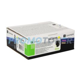 LEXMARK 74C2SY0 JAUNE TONER - 7000 PAGES POUR CS720DE