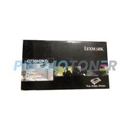 LEXMARK C736H2KG NOIR TONER - 12000 PAGES POUR C-736DN