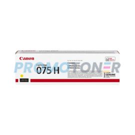 CANON 075H 6366C002 YELLOW TONER - 2500 PAGES FOR I-SENSYS LBP646CDW