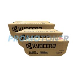 Kyocera Mita TK-3130 Toner Kit Black Pack Of 3