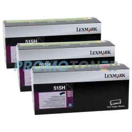 Lexmark MS312 Toner Cartridge Black 5K 3 Pack