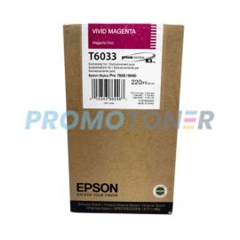 EPSON T6033 T603 T603300 VIVID MAGENTA ENCRE POUR STYLUS PRO 7800