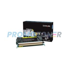 LEXMARK C746A2YG JAUNE TONER - 7000 PAGES POUR C746DN