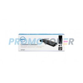 DELL 593-BBBU NOIR TONER - 6000 PAGES POUR C2660DN COLOR PRINTER