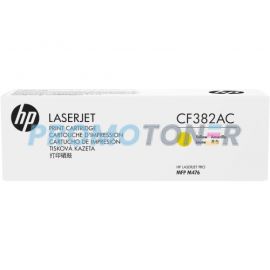 HP CF382AC JAUNE TONER - 2700 PAGES POUR COLOR LASERJET PRO MFP M476DN