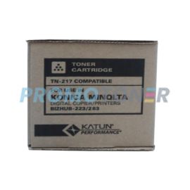 KATUN 39429 TN-217 NOIR TONER REMPLACEMENT POUR KONICA MINOLTA BIZHUB 223 - 17500 PAGES
