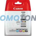 CANON CLI-581 2103C005 CMYK INK - 200 B/W PAGES FOR PIXMA TR7550