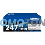 BROTHER TN-247BKTWIN BLACK TONER - 6000 PAGES FOR DCP-L3510CDW