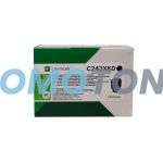 LEXMARK C242XK0 BLACK TONER - 6000 PAGES FOR C2425DW