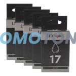 Lexmark 17 Ink Cartridge Black Pack Of 5