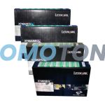 Lexmark X746 Toner Cartridge CMYK Pack of 4