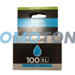 LEXMARK 100XL 14N1069E CYAN INK - 600 PAGES FOR GENESIS S815