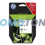 HP 301 E5Y87EE CMYK INK - 380 B/W PAGES FOR DESKJET 1000