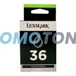 LEXMARK 36 18C2130 BLACK INK - 175 PAGES FOR X-3650