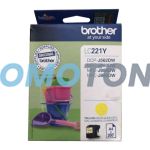 BROTHER LC-221 LC-221Y YELLOW INK - 260 PAGES FOR DCP-J562DW