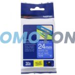 BROTHER TZE-555 WHITE ON BLUE TAPE CASSETTE FOR P-TOUCH CUBE PLUS PT-P710BT