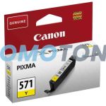 CANON CLI-571 0388C001 YELLOW INK - 161 PAGES FOR PIXMA MG5740