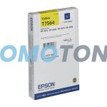 EPSON T7564 C13T75644N YELLOW INK - 1500 PAGES FOR WF-8090DW