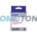 EPSON C53S653008 RED ON WHITE LABELS FOR LABELWORKS LW 300