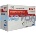 OKI 43870023 CYAN DRUM - 20000 PAGES FOR C5850DN
