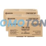 Kyocera Mita TK-310 Toner Black Pack Of 3