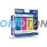 BROTHER LC-1100HY LC-1100HYVALBP BLACK / COLOR INK - 900 B/W PAGES FOR DCP-385C (EU)