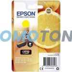 EPSON 33 C13T33444012 YELLOW INK - 300 PAGES FOR EXPRESSION PREMIUM XP-530