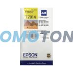 EPSON T7014 C13T70144010 YELLOW INK - 3400 PAGES FOR WORKFORCE PRO WP-4015DN